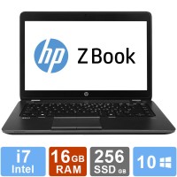 HP Zbook 14 G1 - i7 - 16GB RAM - 256GB SSD