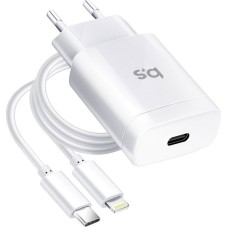Travel charger iPhone 8/X/11/12 3A + Cable Type C to lighting
