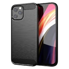 Futeral Forcell CARBON for iPhone 12 Pro Max - Μαύρη