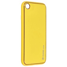 Δερμάτινη Θήκη Forcell για iPhone 7/8/SE 2020 - Κίτρινη